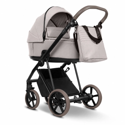 Wózek 2w1 Roan Ivi 2.0 Dune Silk + adaptery – Kolekcja Silky Wave